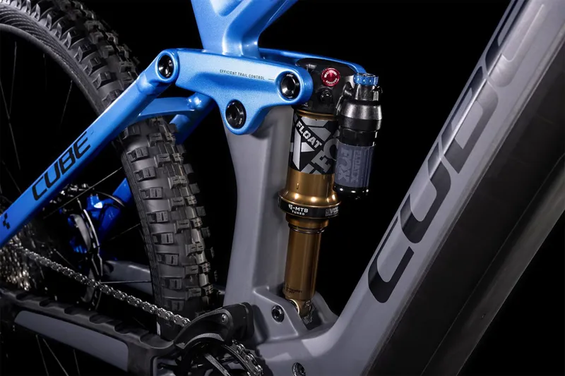 Cube Stereo Hybrid 140 HPC Action Team 750 Electric Mountain Bike Grey-2